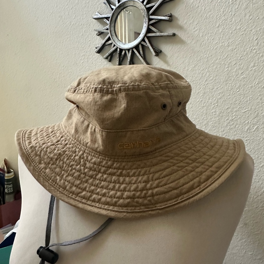 Carhartt Khaki Outdoor Hat fishing outdoor unisex - Picture 2 of 6
